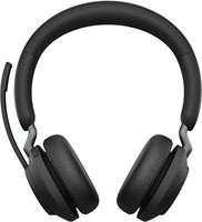 Jabra Evolve2 65, UC Stereo Headset Draadloos Hoofdband Kantoor/callcenter USB Type-A Bluetooth Zwart