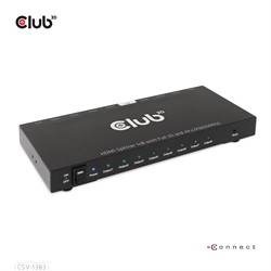 CLUB3D 1 to 8 HDMI™ Splitter Full 3D and 4K60Hz(600MHz)