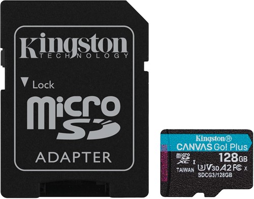 Kingston Technology Canvas Go! Plus 128 GB MicroSD UHS-I Klasse 10