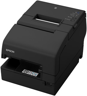 Epson TM-H6000V-204P1: Serial, Black, PSU, EU