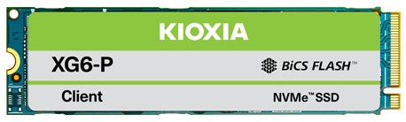 Kioxia XG6-P M.2 2048 GB PCI Express 3.0 3D TLC NVMe