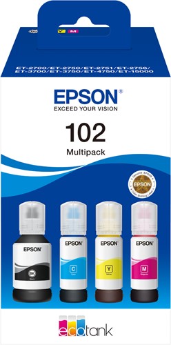 Epson 102 EcoTank 4-colour Multipack
