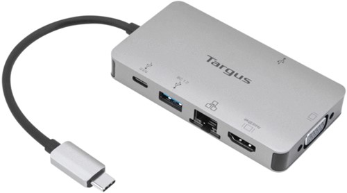 Targus DOCK419 Bedraad USB 3.2 Gen 1 (3.1 Gen 1) Type-C Grijs-2