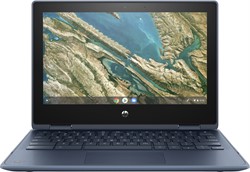 HP Chromebook x360 11 G3 EE N4020 29,5 cm (11.6") Touchscreen HD Intel® Celeron® N 4 GB LPDDR4-SDRAM 32 GB eMMC Wi-Fi 5 (802.11ac) ChromeOS Blauw