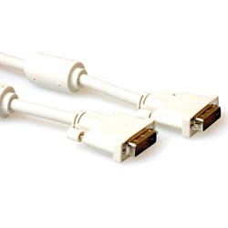 ACT High quality DVI-D Dual Link aansluitkabel male-male