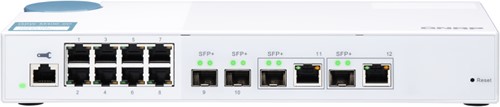 QNAP QSW-M408-2C netwerk-switch Managed L2 10G Ethernet (100/1000/10000) Wit