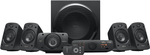 Logitech Z906 luidspreker set 500 W Universeel Zwart 5.1 kanalen 67 W