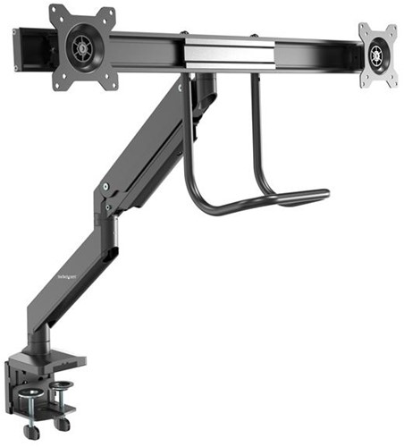 StarTech.com Monitor arm voor 2 schermen heavy duty bureaudoorvoer / bureauklem bevestiging