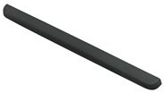 Ergotron Wrist Rest, antimicrobial polssteun Zwart
