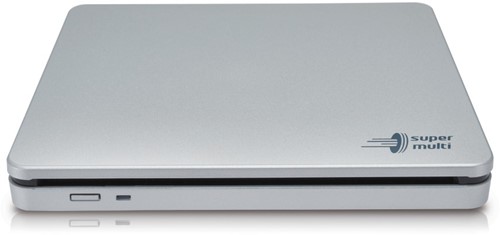Hitachi-LG Slim Portable DVD-Writer optisch schijfstation DVD±RW Zilver