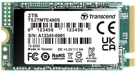 Transcend 400S M.2 2 TB PCI Express 3.0 3D NAND NVMe