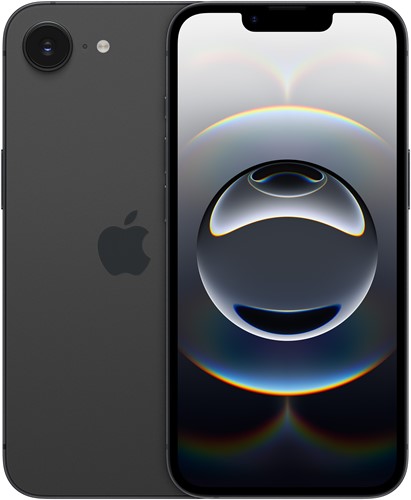 Apple iPhone 16e 15,5 cm (6.1") Dual SIM iOS 18 5G USB Type-C 256 GB Zwart