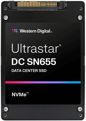 Western Digital Ultrastar DC SN655 61,4 TB U.3 PCI Express 4.0 NVMe TLC 3D NAND