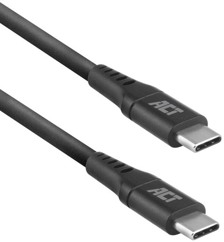 ACT USB 3.2 Gen1 laad- en datakabel C male - C male 1 meter