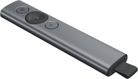 Logitech 910-004861 Draadloze presenter Bluetooth/RF Grijs