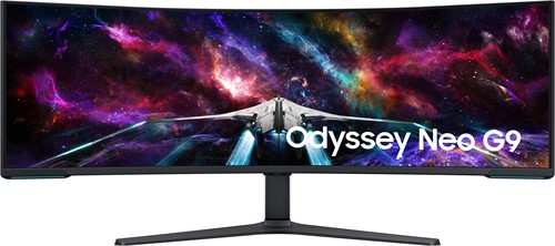 Samsung Odyssey S57CG952NU LED display 144,8 cm (57") 7680 x 2160 Pixels Zwart, Wit
