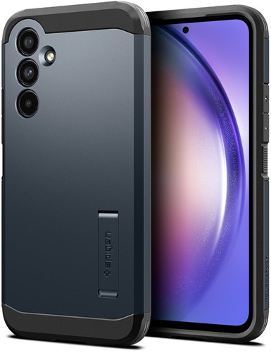 Spigen ACS05884 mobiele telefoon behuizingen 16,3 cm (6.4") Hoes Zwart, Blauw
