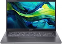 Acer Aspire 17 A17-51M-5202 Intel Core 5 120U Laptop 43,9 cm (17.3") Full HD 16 GB LPDDR5-SDRAM 512 GB SSD Wi-Fi 6E (802.11ax) Windows 11 Pro US International Grijs