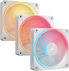 Corsair iCUE LINK LX120-R RGB Computer behuizing Ventilator 12 cm Wit 3 stuk(s)