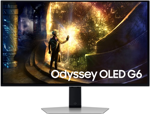 Samsung S27DG612S computer monitor 68,6 cm (27") 2560 x 1440 Pixels Quad HD OLED Zilver