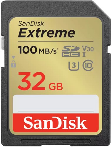 SanDisk SDSDXVT-032G-GNCI2 flashgeheugen 32 GB SDHC Klasse 10