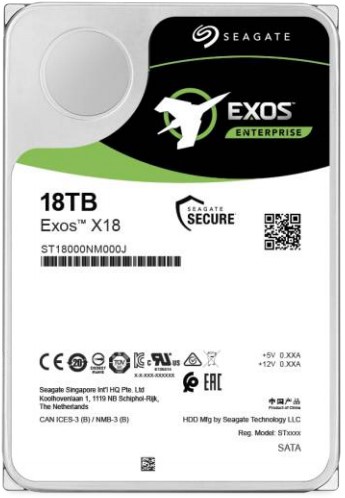 Seagate Enterprise ST18000NM000J interne harde schijf 3.5" 18000 GB SATA III