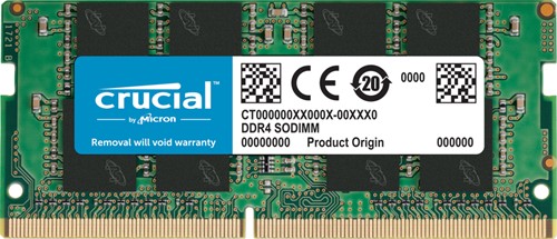 Crucial CT16G4SFRA32A geheugenmodule 16 GB 1 x 16 GB DDR4 3200 MHz
