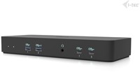 i-tec C31INTGTRI4KDOCPDCH laptop dock & poortreplicator Bedraad USB 3.2 Gen 1 (3.1 Gen 1) Type-C Zwart-2