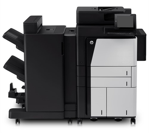 HP LaserJet Enterprise Flow MFP M830z, Zwart-wit, Printer voor Bedrijf, Printen, kopiëren, scannen, faxen, Invoer voor 200 vel; Printen via USB-poort aan voorzijde; Scans naar e-mail/pdf; Dubbelzijdig