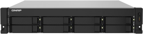 QNAP TS-832PXU-RP NAS Rack (2U) Ethernet LAN Zwart AL324