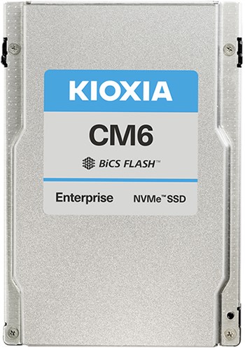 Kioxia CM6-R 2.5" 15360 GB PCI Express 4.0 3D TLC NVMe