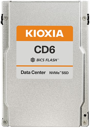 Kioxia CD6-R 2.5" 960 GB PCI Express 4.0 3D TLC NVMe