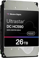 Western Digital DC HC590 interne harde schijf 26 TB 7200 RPM 3.5" SATA-3