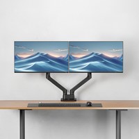 ACT Monitorarm office premium, gasveer, 2 monitoren-2