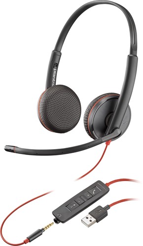POLY Blackwire 3225 Stereo USB-A Headset