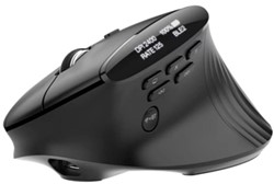 Acer Smart Fit Vertical Mouse - Retail pack muis Rechtshandig RF-draadloos + Bluetooth 8000 DPI