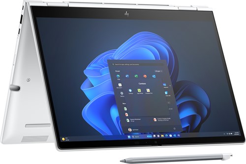 HP EliteBook 8 Flip G1i Intel Core Ultra 5 225U Hybride (2-in-1) 33,8 cm (13.3") Touchscreen WUXGA 16 GB LPDDR5x-SDRAM 512 GB SSD Wi-Fi 6E (802.11ax) Windows 11 Pro AI PC Zilver