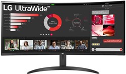 LG 34WR50QK-B computer monitor 86,4 cm (34") 3440 x 1440 Pixels Wide Quad HD Zwart
