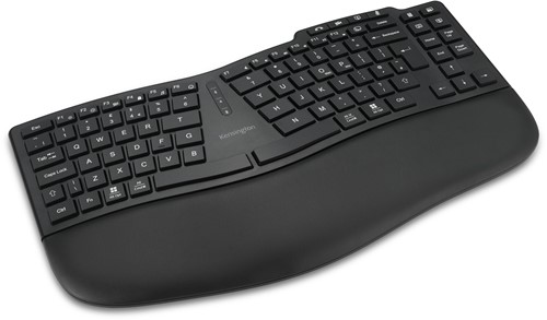 Kensington Pro Fit Ergo KB675 EQ TKL toetsenbord Thuis/Werk USB + RF Wireless + Bluetooth QWERTY Brits Engels Zwart
