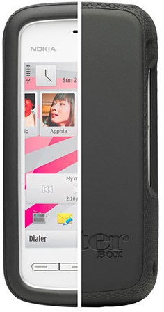 OtterBox Nokia 5230 Impact Series Case mobiele telefoon behuizingen Zwart