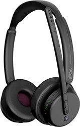 EPOS 1001490 hoofdtelefoon/headset Bedraad en draadloos Hoofdband Kantoor/callcenter USB Type-C Bluetooth Zwart
