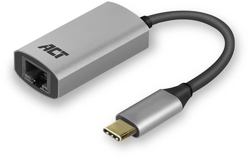ACT AC7080 USB-C naar gigabit ethernet adapter
