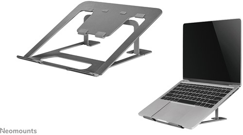 Neomounts NSLS085GREY Laptopstandaard 10-17" - opvouwbaar - compact - universeel-2