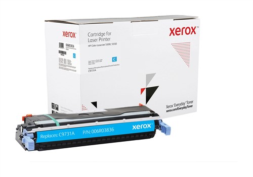 Everyday Cyaan Toner vervangt de HP 645A (C9731A)
