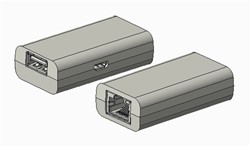 Hewlett Packard Enterprise R6Q99A tussenstuk voor kabels RJ-45 Micro-B USB