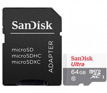 SanDisk 64GB Ultra microSDXC Klasse 10