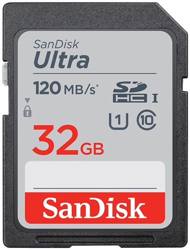 SanDisk Ultra 32 GB SDHC UHS-I Klasse 10