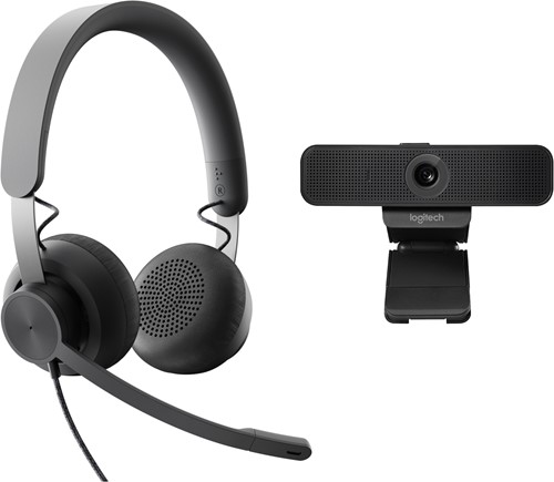Logitech Personal Collaboration kit - Zone Wired & C925e - Microsoft