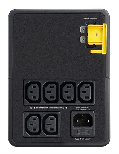 APC Back-UPS BVX1200LI Noodstroomvoeding - 1200VA, 6x C13-2