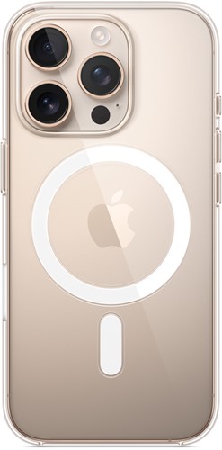 Apple Doorzichtig hoesje met MagSafe voor iPhone 16 Pro
